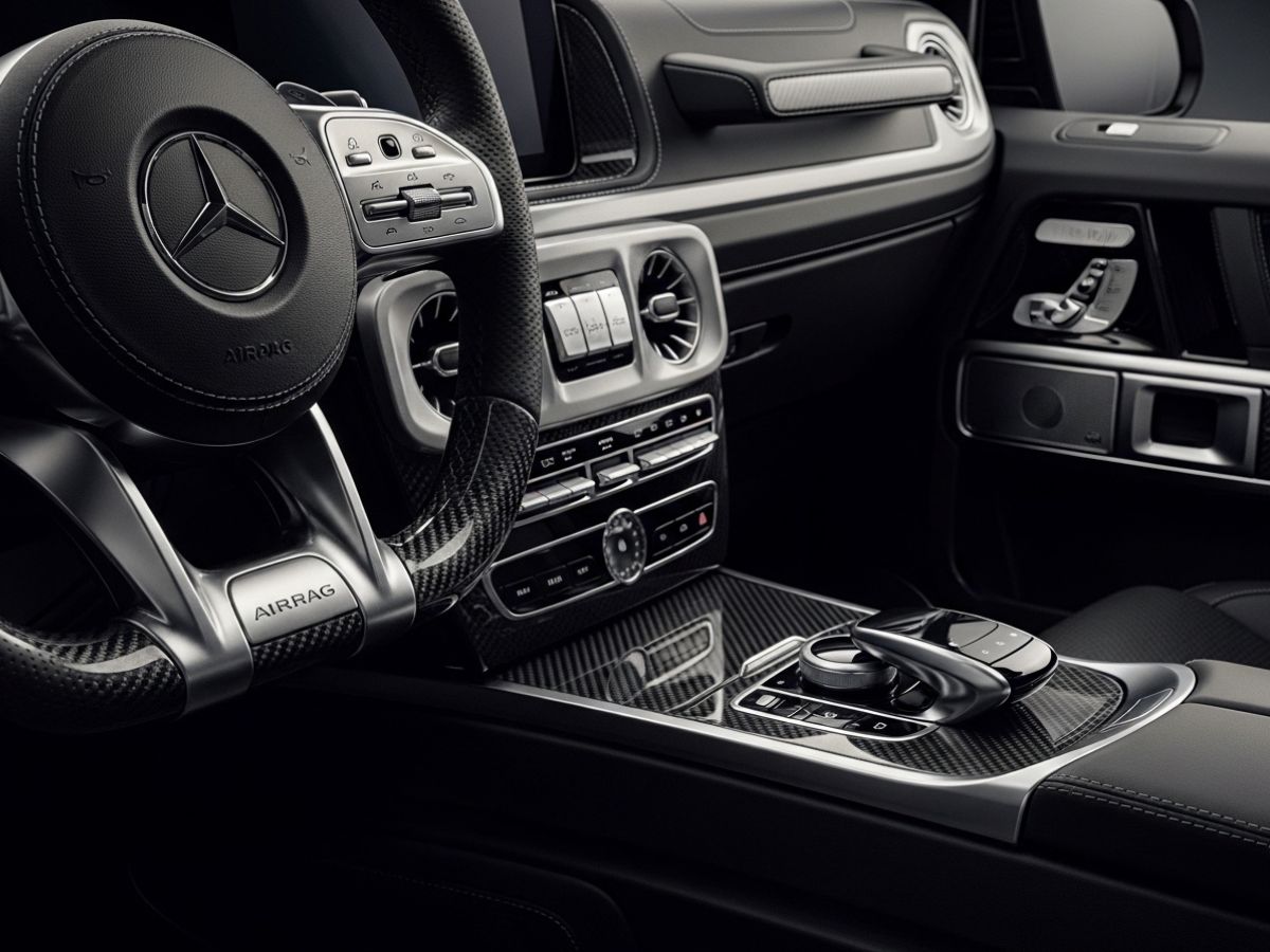 MERCEDES BENZ G63 INTERIOR